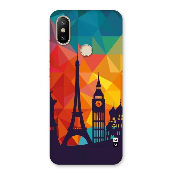 London Art Back Case for Mi A2