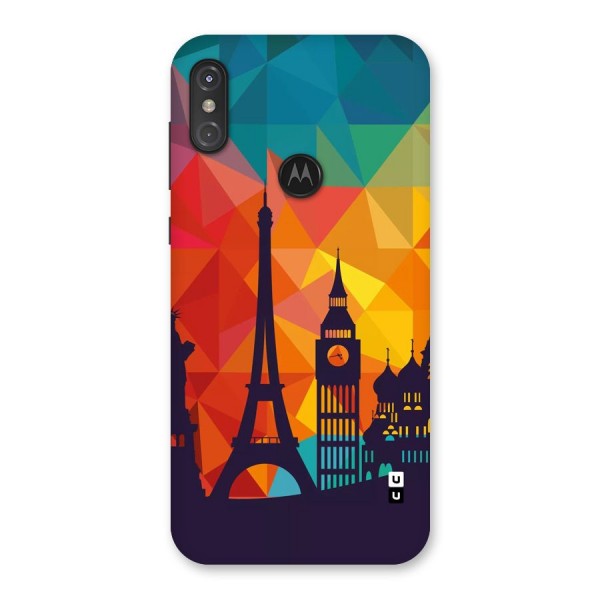 London Art Back Case for Motorola One Power