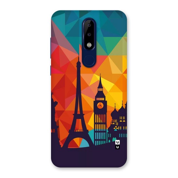 London Art Back Case for Nokia 5.1 Plus