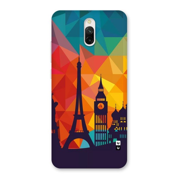 London Art Back Case for Redmi 8A Dual