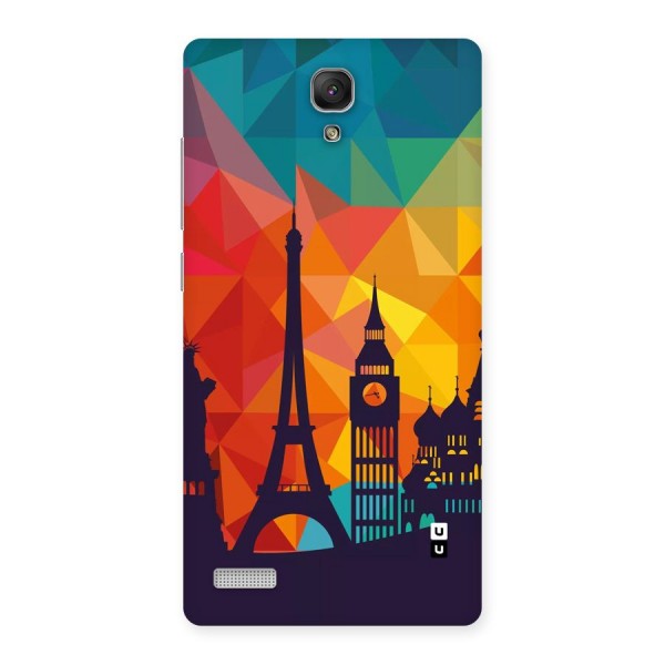 London Art Back Case for Redmi Note