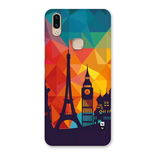 London Art Back Case for Vivo V9