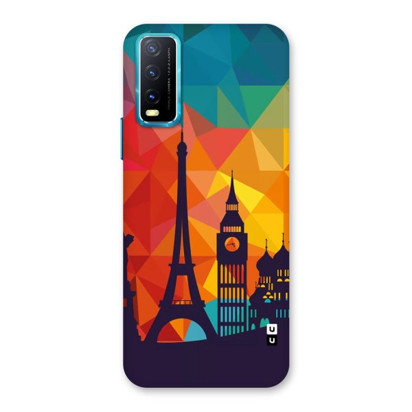 London Art Back Case for Vivo Y12s