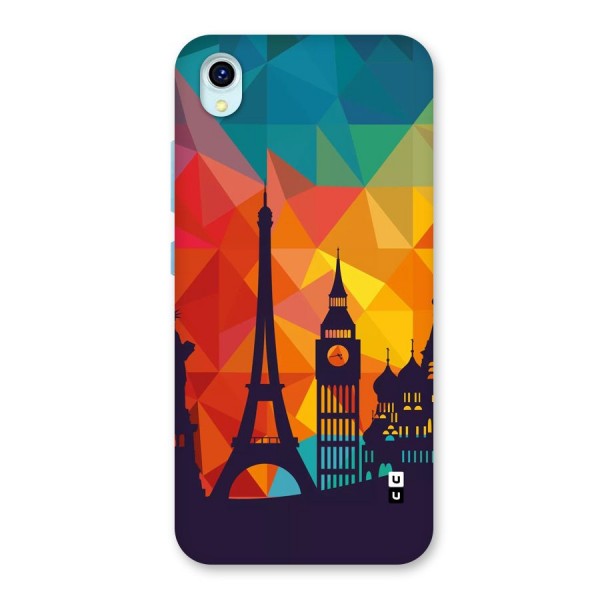 London Art Back Case for Vivo Y1s