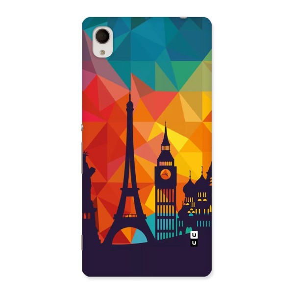 London Art Back Case for Xperia M4 Aqua