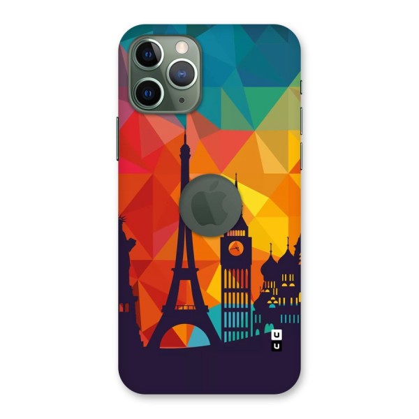 London Art Back Case for iPhone 11 Pro Logo Cut