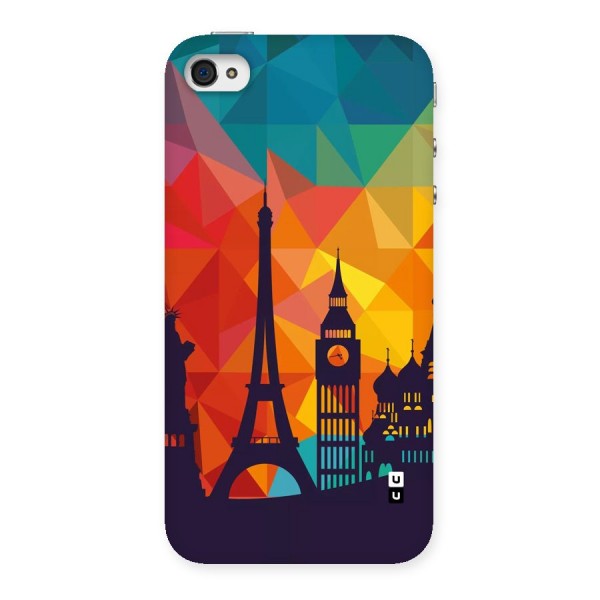 London Art Back Case for iPhone 4 4s