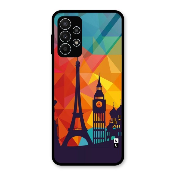 London Art Glass Back Case for Galaxy A23