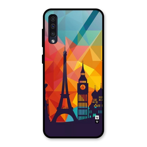 London Art Glass Back Case for Galaxy A50s