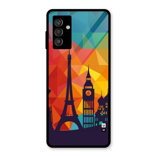 London Art Glass Back Case for Galaxy M13