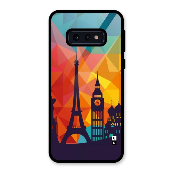 London Art Glass Back Case for Galaxy S10e