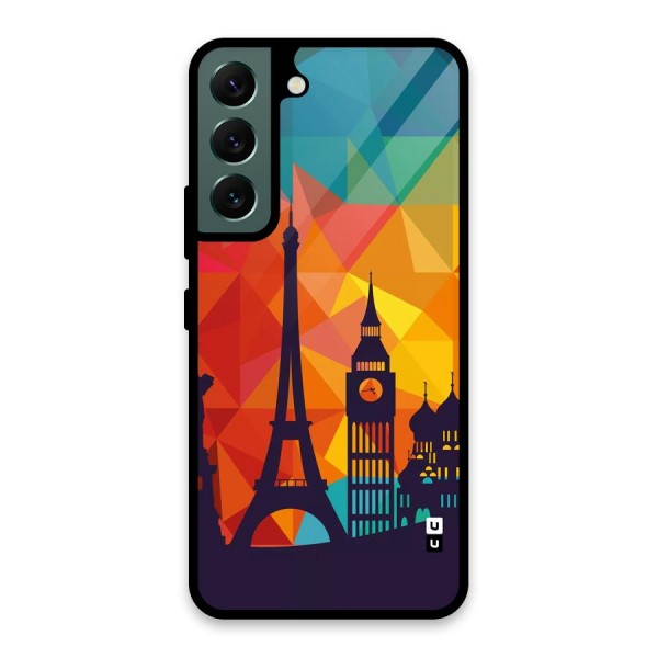 London Art Glass Back Case for Galaxy S22 5G