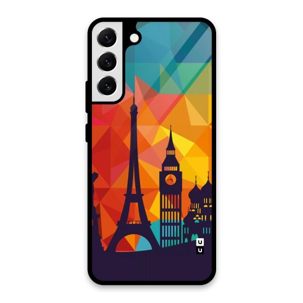 London Art Glass Back Case for Galaxy S22 Plus 5G