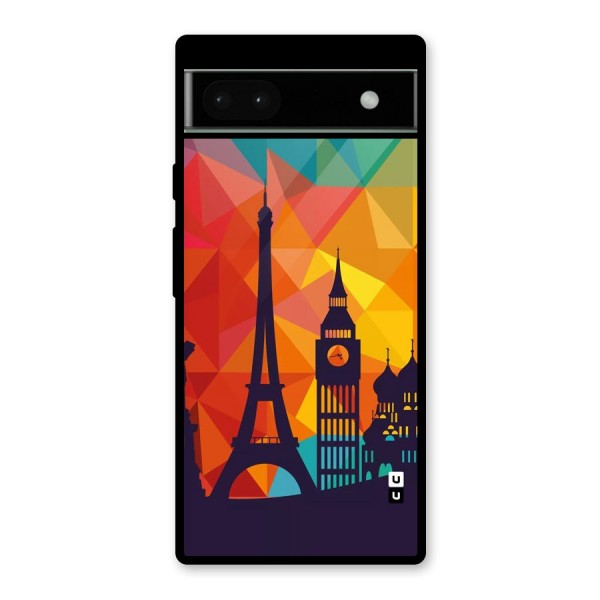 London Art Glass Back Case for Google Pixel 6a