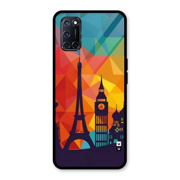 London Art Glass Back Case for Oppo A52