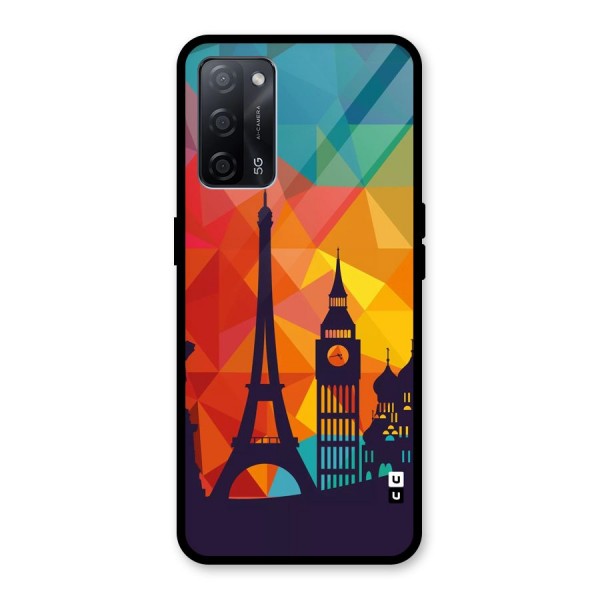 London Art Glass Back Case for Oppo A53s 5G