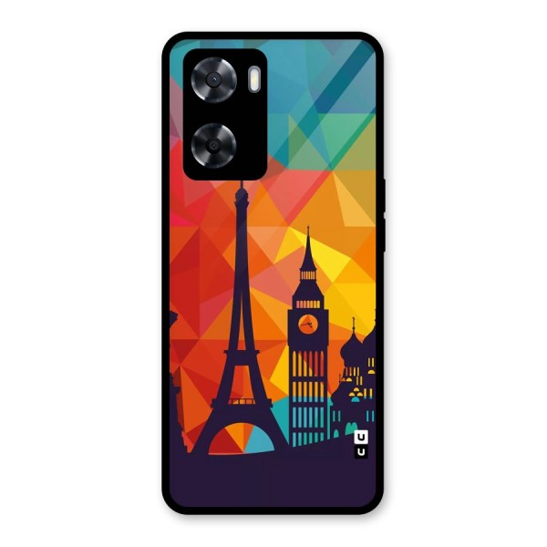 London Art Glass Back Case for Oppo A57 2022