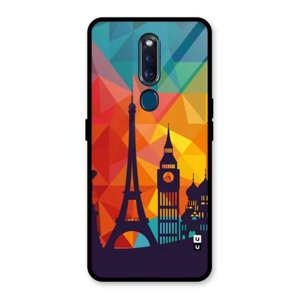 London Art Glass Back Case for Oppo F11 Pro