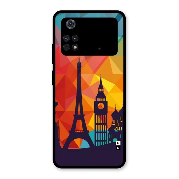 London Art Glass Back Case for Poco M4 Pro 4G