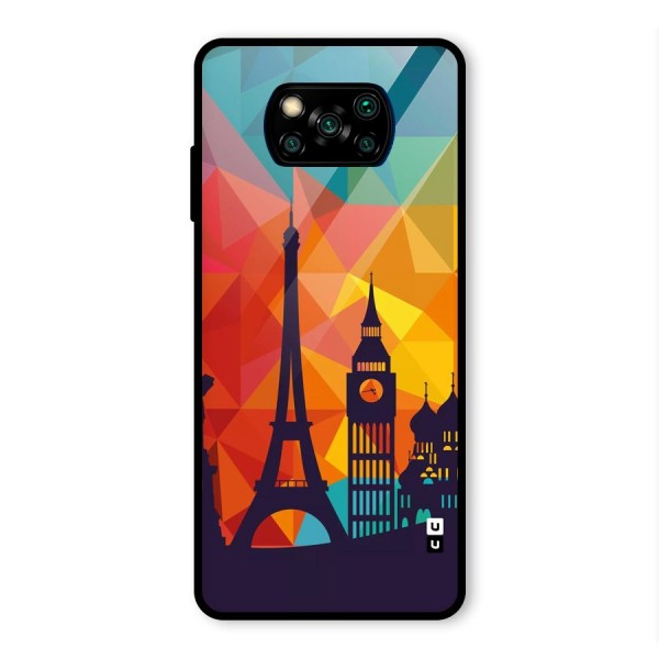 London Art Glass Back Case for Poco X3 Pro