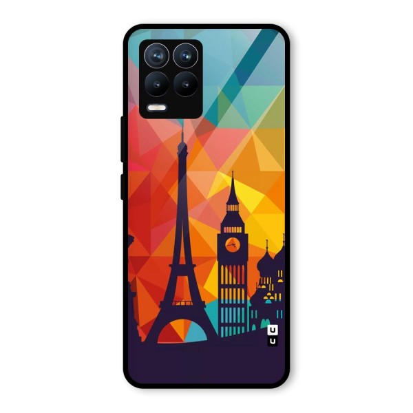 London Art Glass Back Case for Realme 8