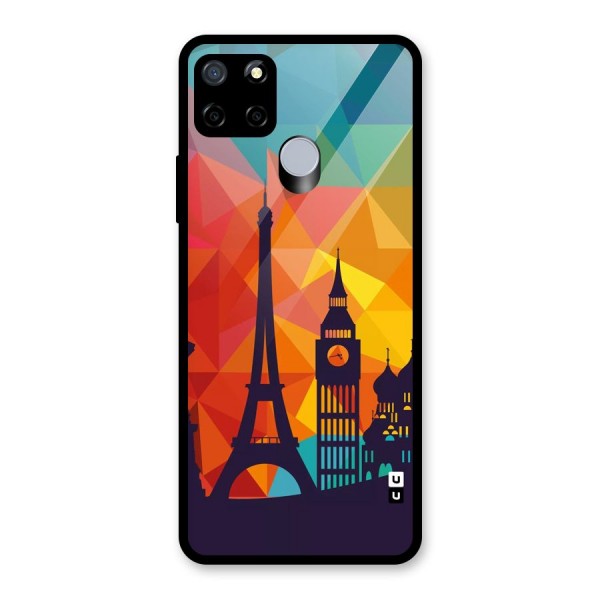 London Art Glass Back Case for Realme C12