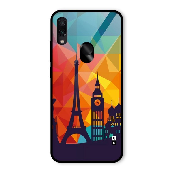 London Art Glass Back Case for Redmi Note 7