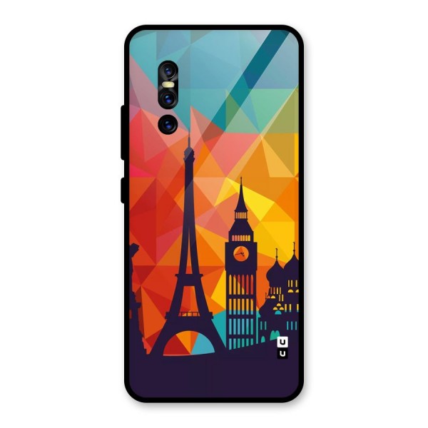 London Art Glass Back Case for Vivo V15 Pro