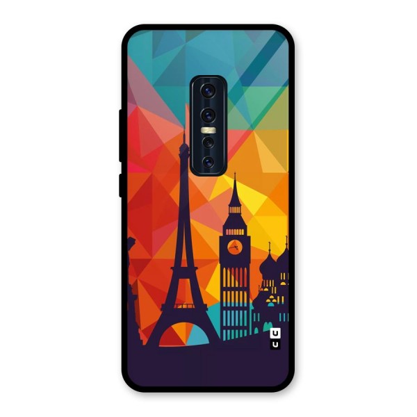 London Art Glass Back Case for Vivo V17 Pro