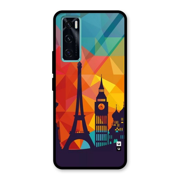 London Art Glass Back Case for Vivo V20 SE