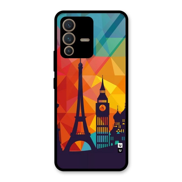 London Art Glass Back Case for Vivo V23 5G