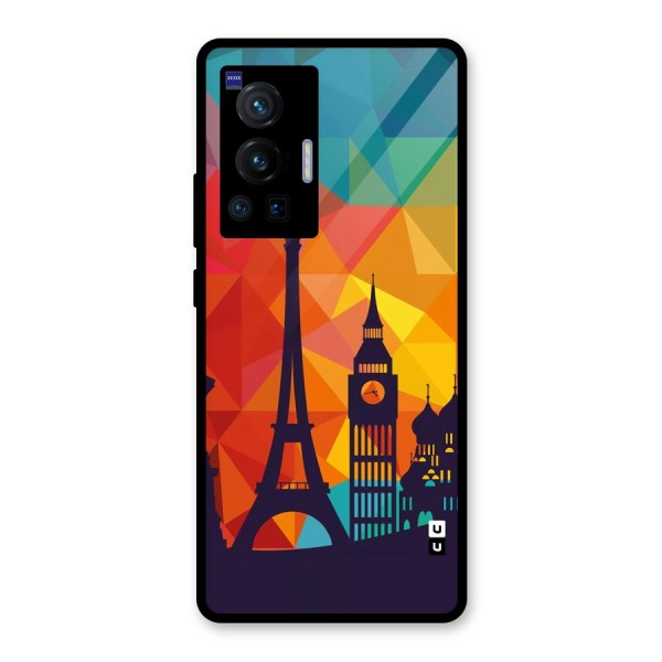 London Art Glass Back Case for Vivo X70 Pro