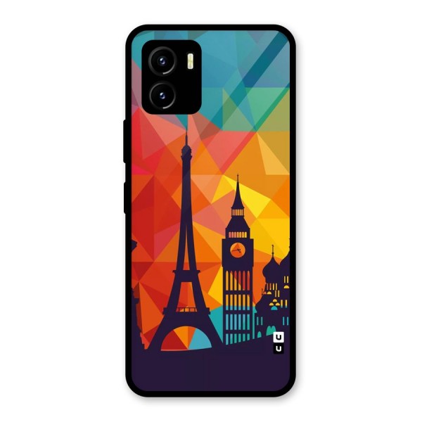 London Art Glass Back Case for Vivo Y15s