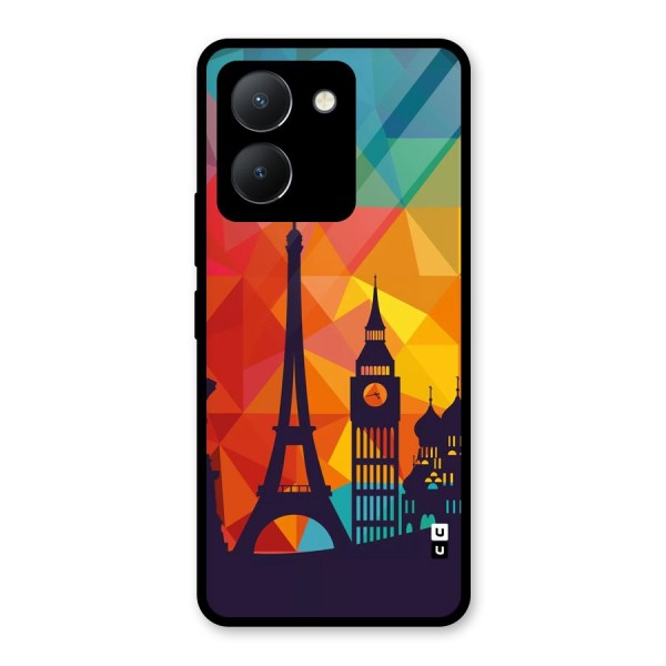 London Art Glass Back Case for Vivo Y36