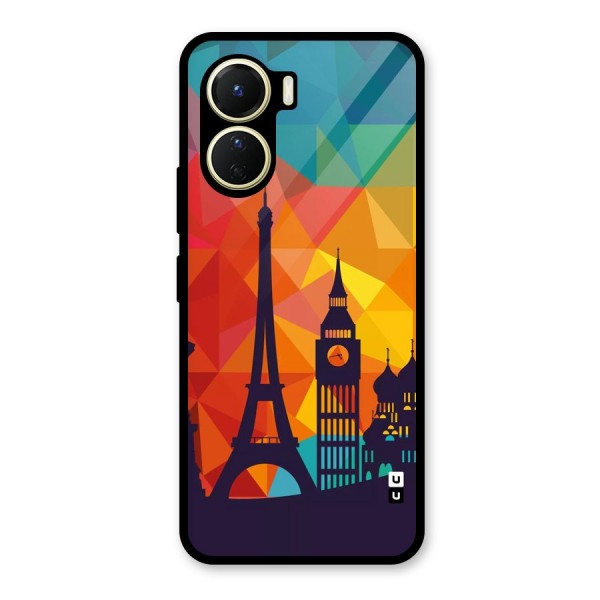 London Art Glass Back Case for Vivo Y56