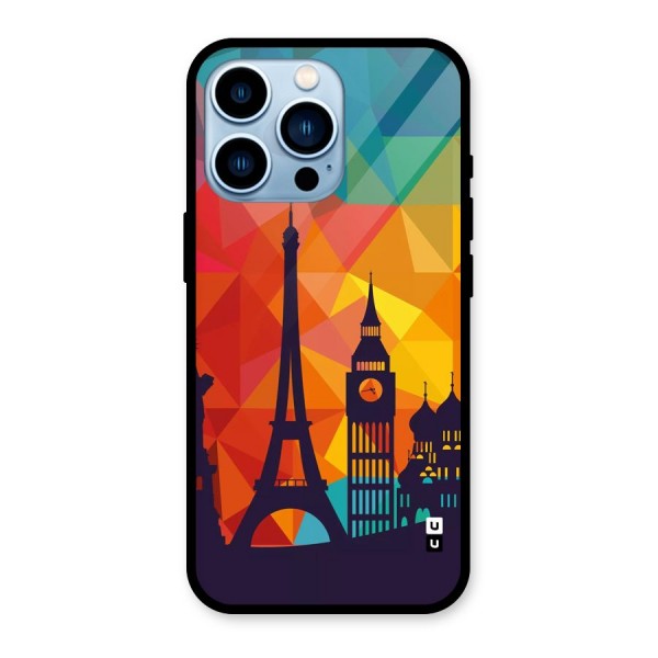 London Art Glass Back Case for iPhone 13 Pro