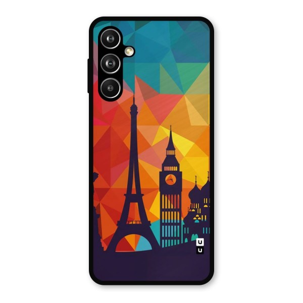 London Art Metal Back Case for Galaxy F54