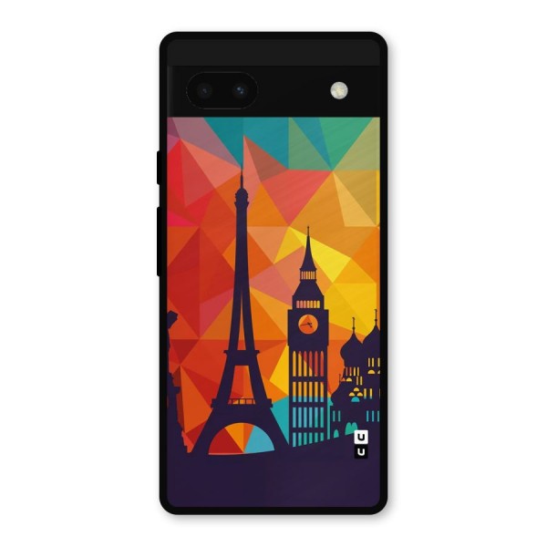 London Art Metal Back Case for Google Pixel 6a