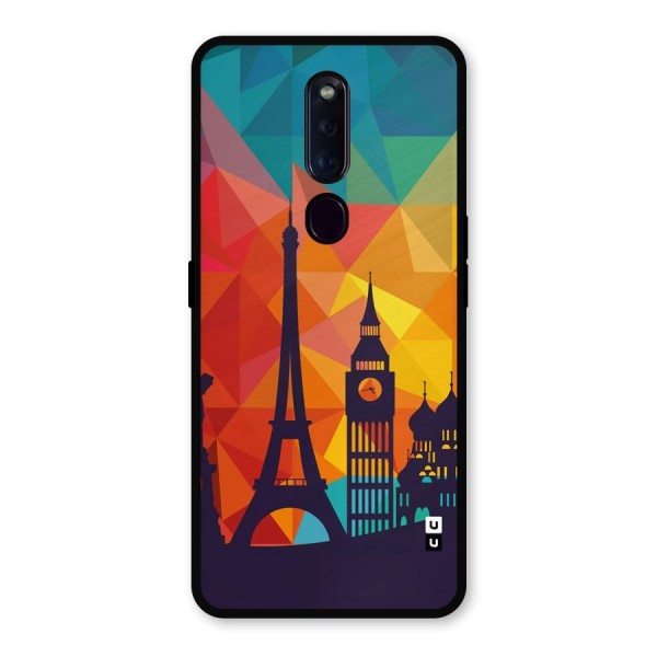 London Art Metal Back Case for Oppo F11 Pro