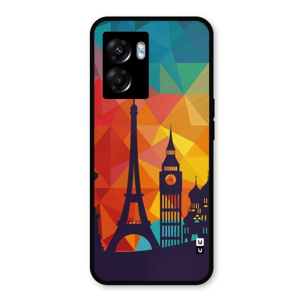 London Art Metal Back Case for Oppo K10 (5G)