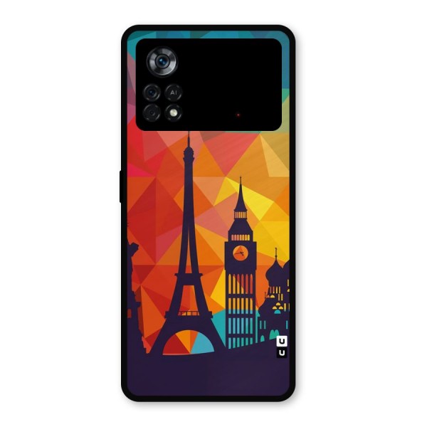 London Art Metal Back Case for Poco X4 Pro 5G