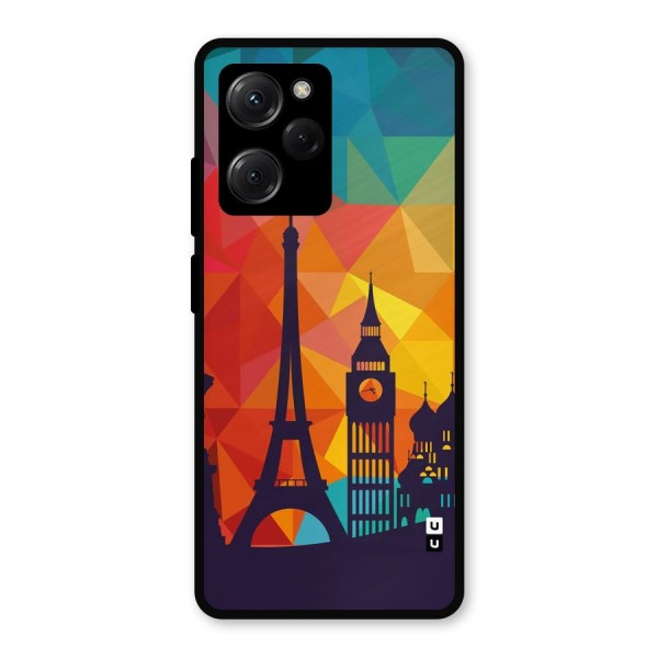 London Art Metal Back Case for Poco X5 Pro