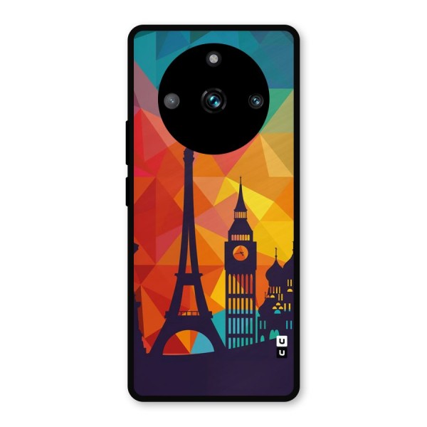 London Art Metal Back Case for Realme 11 Pro Plus