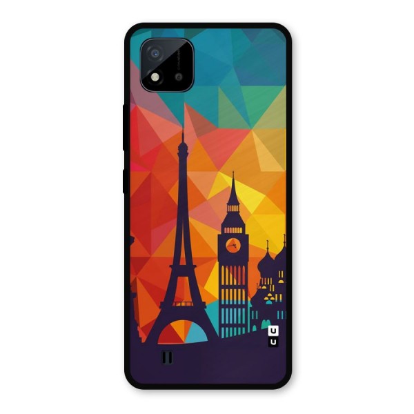 London Art Metal Back Case for Realme C11 2021