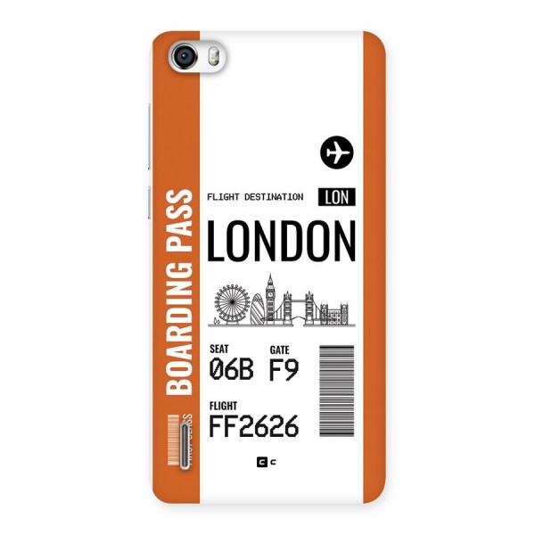 London Boarding Pass Back Case for Honor 6