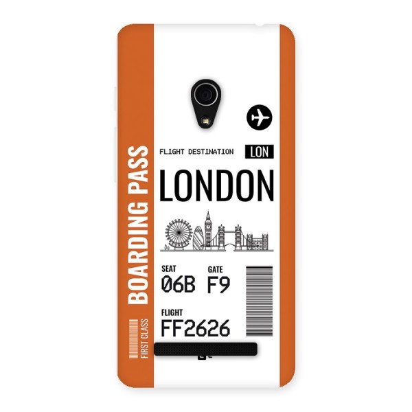 London Boarding Pass Back Case for Zenfone 5