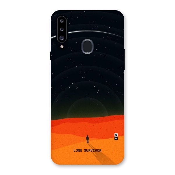 Lone Survivor Back Case for Galaxy A20s