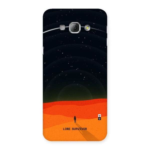 Lone Survivor Back Case for Galaxy A8