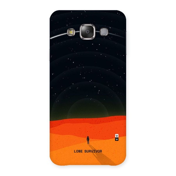 Lone Survivor Back Case for Galaxy E7