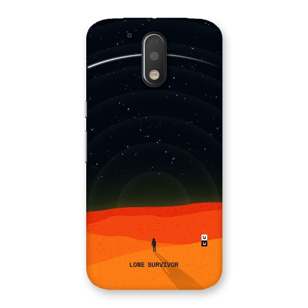 Lone Survivor Back Case for Moto G4